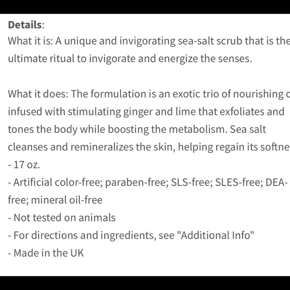 Elemis Lime & Ginger Salt Glow - Picture 4 of 5